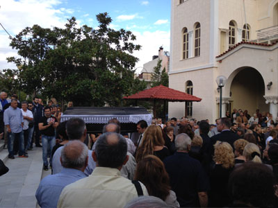 Κηδεύτηκε ο Κώστας Κοττάκης